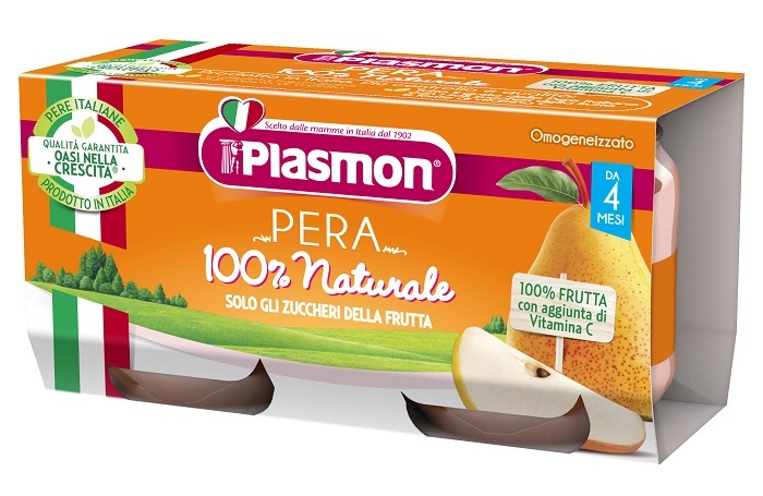 Plasmon 100% Naturale - Omogeneizzato Alla Pera - 2 Vasetti Da 80 G - Immagine 6
