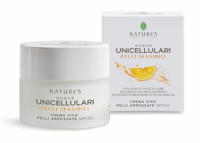 Nature's Crema Acque Unicellulari Viso Pelli Arrossate Spf20 50 Ml - Immagine 4
