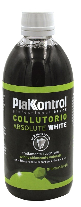Plakkontrol Bianchi Absolute White Collutorio Sbiancante Naturale Per Denti 500 Ml - Immagine 6