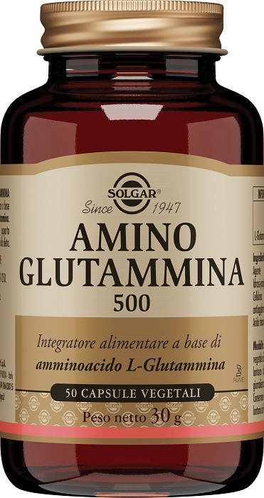 AMINO GLUTAMMINA 500 50CPS VEG - Immagine 6