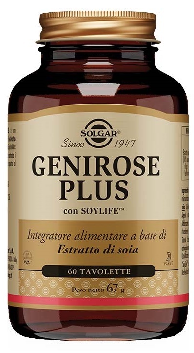 Solgar Genirose Plus 60 Tavolette - Integratore Per La Menopausa - Immagine 5