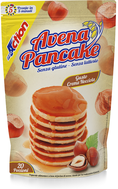 Proaction Crema Avena Pancake Di Nocciole 1000 G - Immagine 4