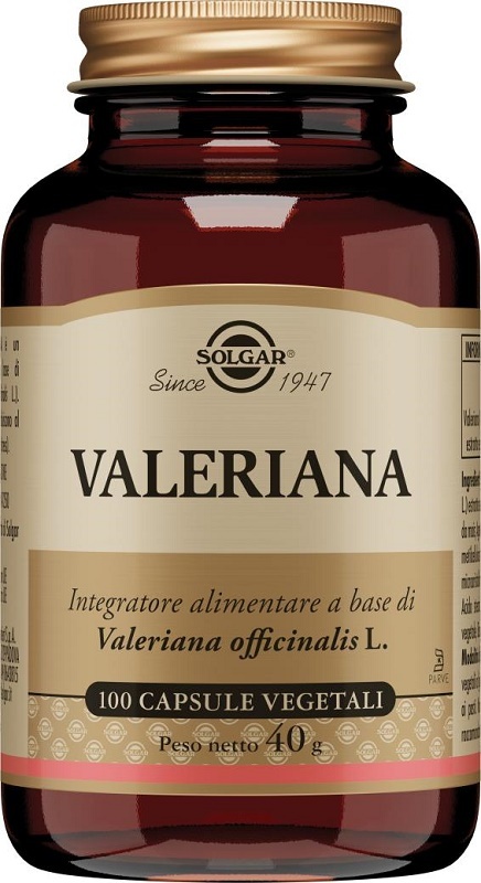 Valeriana Capsule Vegetali Integratore Sonno Rilassamento 100cps - Solgar - Immagine 6