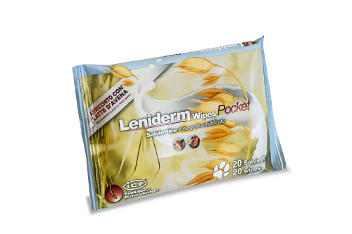 Nextmune Italy Srl Leniderm Wipes Pocket 20 Pezzi - Immagine 2