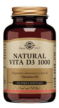 Solgar Natural Vita D3 1000 - Integratore Per Ossa E Articolazioni 100 Softgel - Immagine 9