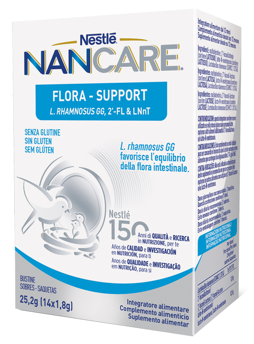 Nancare Flora Support 14 Bustine - Integratore Per L'Equilibrio Della Flora Intestinale - Immagine 7