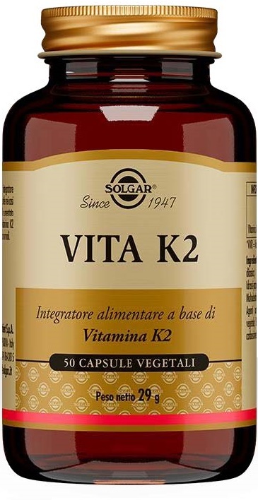 Solgar Vita K2 Integratore Di Vitamina K2 50 Capsule Vegetali - Immagine 7