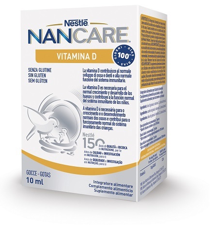 Nestlé Nancare Vitamina D Integratore Alimentare Per Bambini 10Ml - Immagine 4