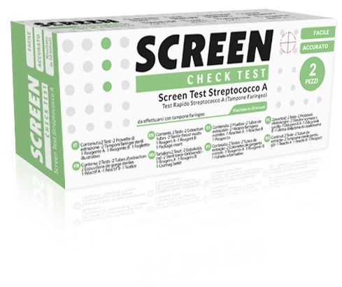 Test Streptococco A Autodiagnostico Tampone Faringeo 2 Pezzi - SCREENPHARMA - Immagine 5