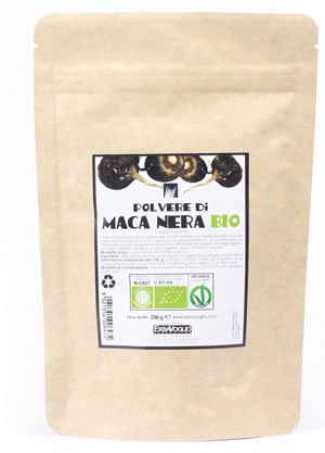Erbavoglio Nera Maca Polvere Bio Per Memoria E Stress 200 G - Immagine 4