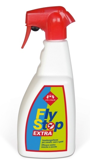 VEBI ISTITUTO BIOCHIMICO Fly Stop Extra - Insettorepellente per Cavalli, Cani e Gatti contro Mosche e Zecche Protezione Fino a 24 Ore 750 ml - Immagine 3