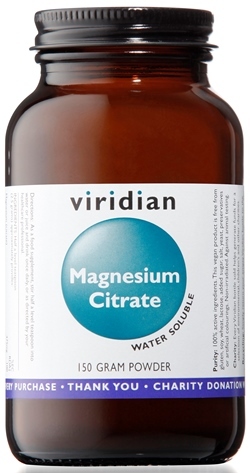 Natur - Viridian Magnesium Citrate Polvere 150G Viridian Magnesio Citrato - Immagine 4