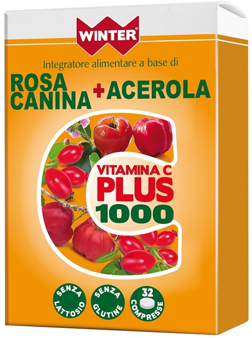 Winter Rosa Vitamina C Plus 1000 Canina + Acerola 32 Compresse - Immagine 5