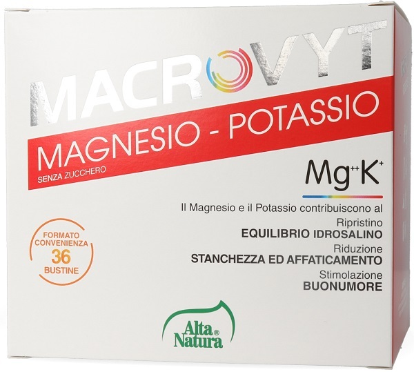 Macrovyt Magnesio/potas 36bust