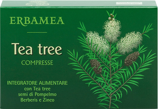 Erbamea Tea Tree 30 Compresse - Integratore Per Il Sistema Immunitario - Immagine 3