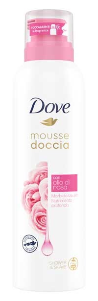 Dove Mousse Doccia Olio Rosa 200ml - - - Immagine 7