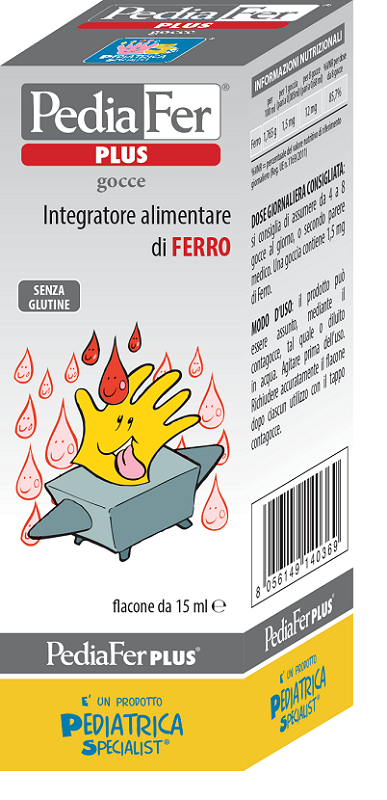 Pediatrica Rossi Pediafer Plus Gocce 15 Ml - Immagine 6