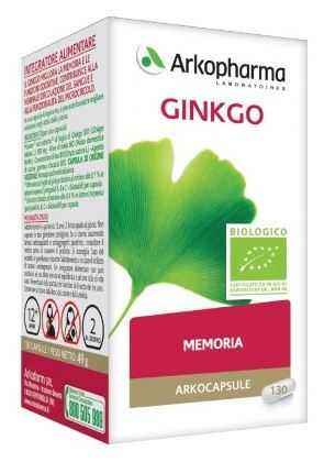 Arkocapsule Ginkgo Bio 130 Capsule - Integratore Per La Memoria - Immagine 5