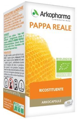 Arkocapsule Uomo Arkopharma Arkocapsule® Pappa Reale Bio 45 Pz Capsule - Immagine 4