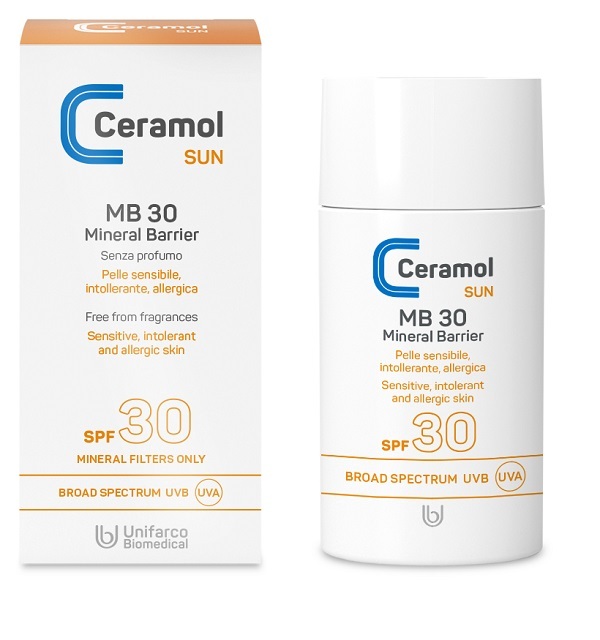 Ceramol Sun MB 30 Mineral Barrier - Fluido solare ad alta persistenza - 50 ml - Immagine 3