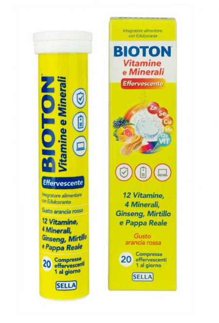 Bioton Vitamine E Minerali Confezione 20 Compresse Effervescenti - Immagine 3