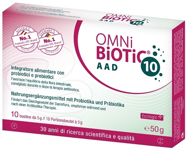 Institut Allergosan Gmbh Omni Biotic 10 Aad 10 Bustine Da 5 G - Immagine 8