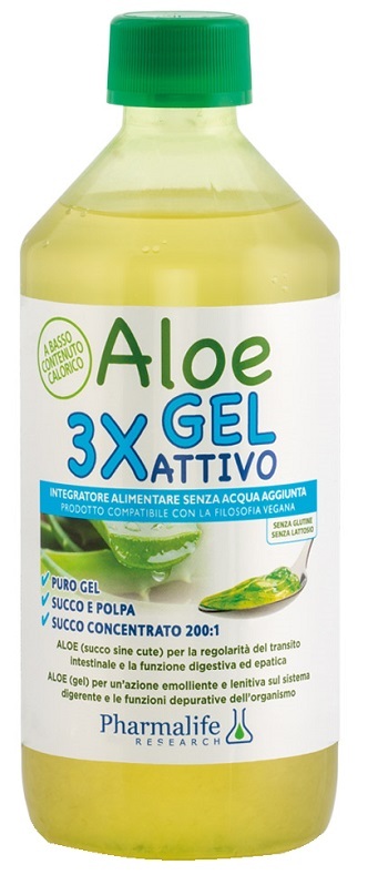 Aloe Gel 3X Attivo 500ml