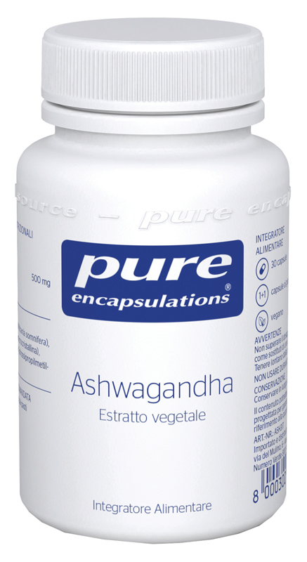 Pure Encapsulations Ashwagandha 30 Capsule - Integratore ricostituente - Immagine 3
