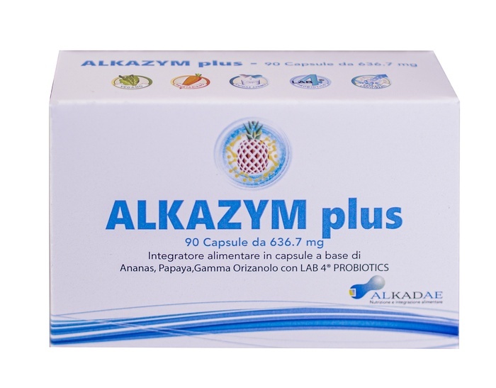 Alkadae Alkazym Plus 90 Capsule - Immagine 4