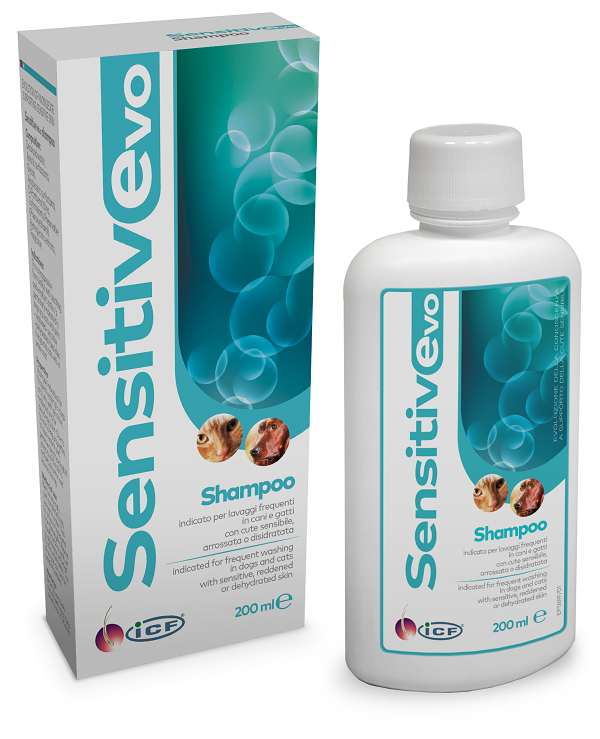 Pro Zoon Icf Sensitive Evo Shampoo Per Cani E Gatti 200 Ml - Immagine 5