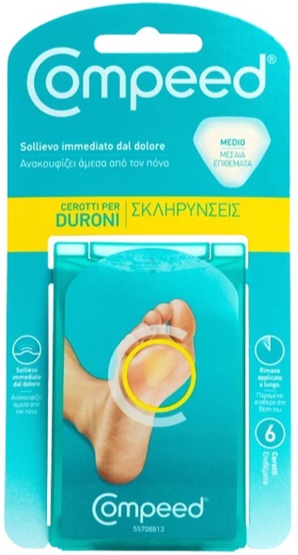 Compeed Compeed® Cerotti Per Duroni Medio 6 Pz Cerotto - Immagine 8