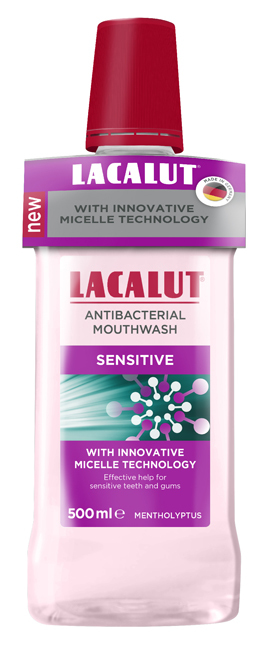 NATURWAREN Lacalut - Collutorio Micellare Sensitive Per Sensibilità Dentinale e Igiene Orale Completa 500 ml - Immagine 4