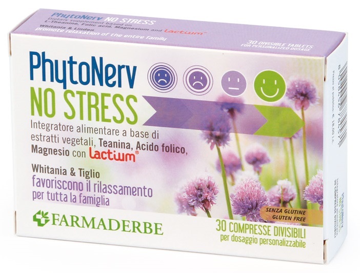 Phytonerv No Stress 30 Compresse - Integratore Per Il Sonno E L'Umore - Immagine 3