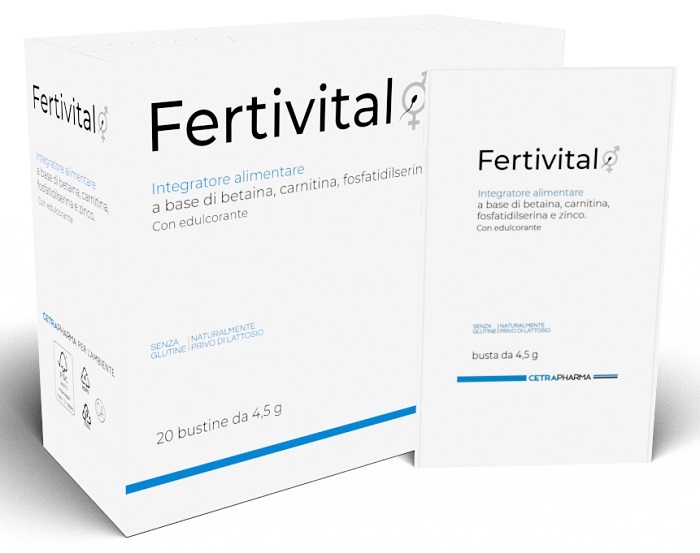 Cetra Pharma Integratore Fertivital Per La Fertilità Maschile, 20 Bustine - Immagine 5