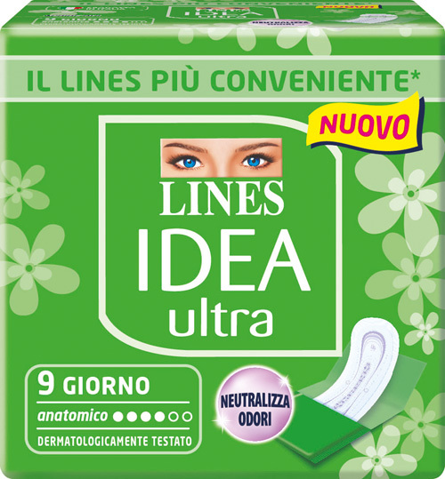 LINES IDEA ULTRA ANATOMICO X 9