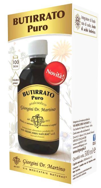 Giorgini Butirrato Puro Liquido Analcolico 500 Ml - Immagine 5