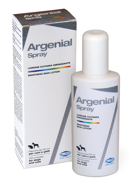 SLAIS Argenial Spray - Lozione Igienizzante per Cani e Gatti con Argento Colloidale e Ialuronato di Sodio 150 ml - Immagine 5