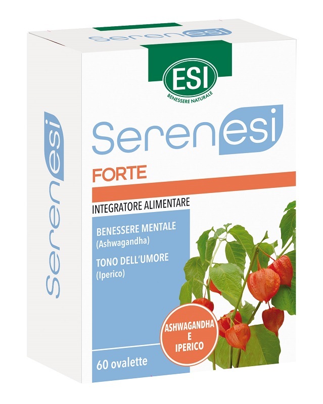 Serenesi Forte Integratore per Benessere Mentale con Iperico e Ashwagandha 60 Ovalette - ESI - Immagine 9