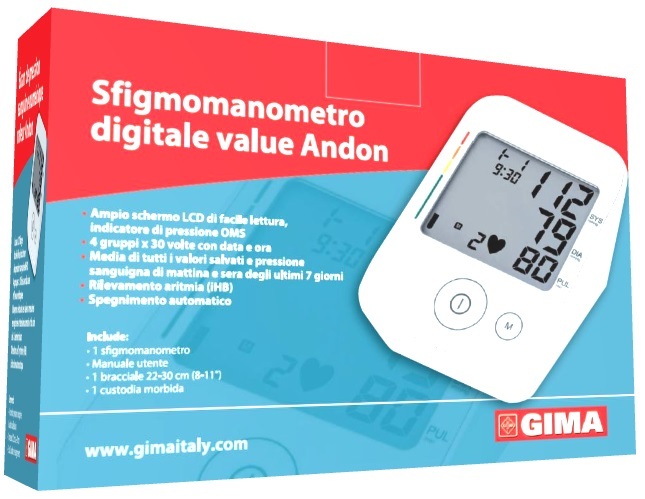 Gima Andon Misuratore Di Pressione Digitale - Immagine 4