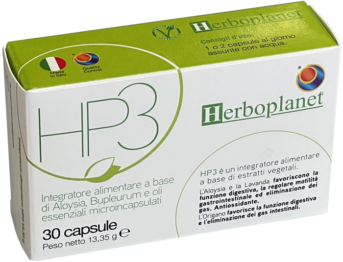 Herboplanet Bianco/Lavanda Hp3 30 Capsule - Immagine 3