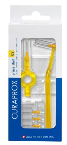 Curaprox Prime strat 09 Giallo - Maniglia Uhs 409 + Maniglia Uhs 470 + 5 scovolini Cps 09 Prime - Immagine 6