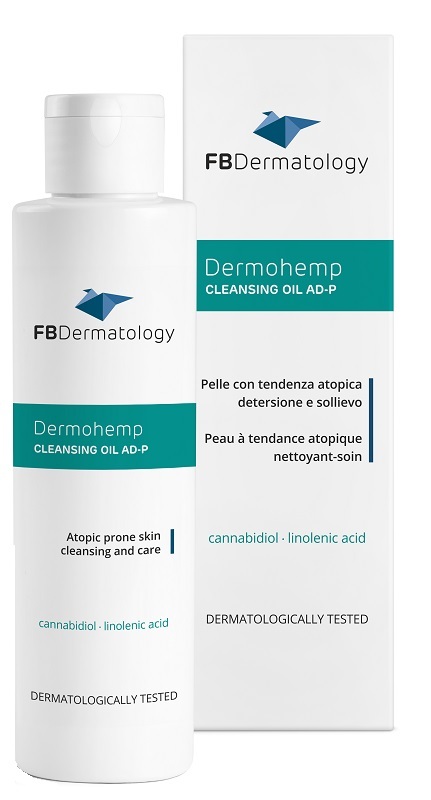 Fb Dermatology Srl Dermohemp Cleansing Oil Ad-P 150 Ml - Immagine 5