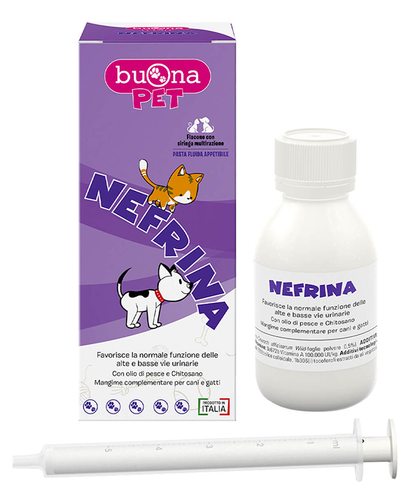 Buona Pet Nefrina Integratore Veterinario Per Le Vie Urinarie Di Cani E Gatti 60G - Immagine 5