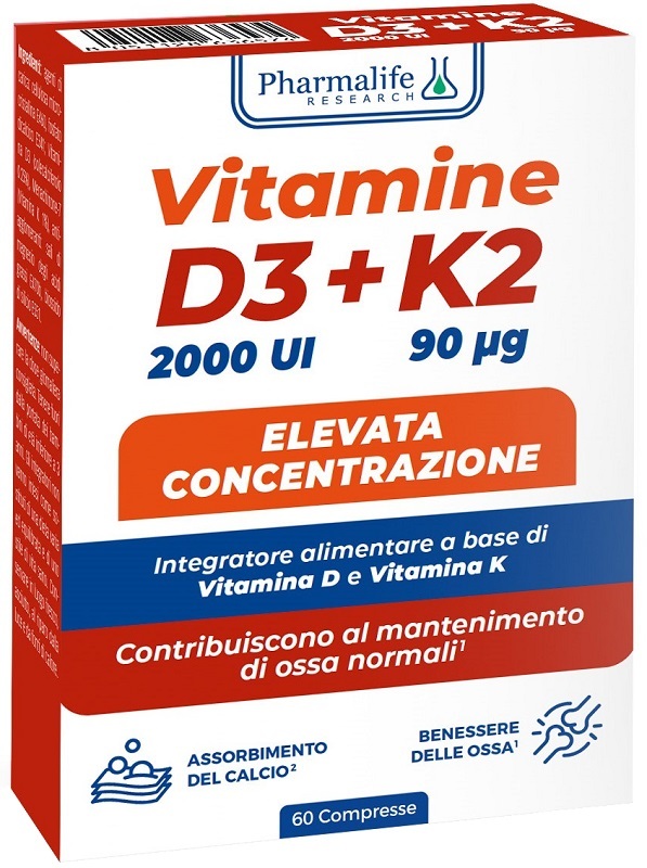 VITAMINE D3+K2 60CPR - Immagine 5