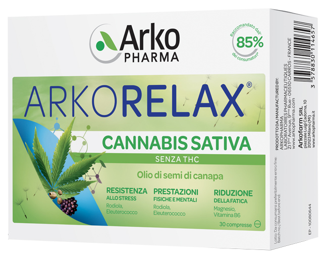 ARKORELAX CANNABIS SATIVA30CPR - Immagine 4