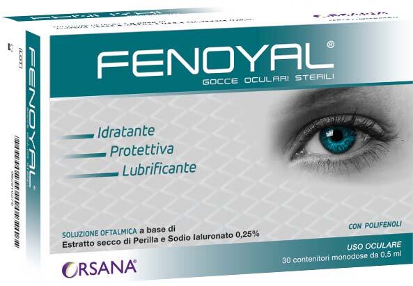 Orsana Fenoyal Gocce Oculari Con Acido Ialuronico, 30 Contenitori - Immagine 6