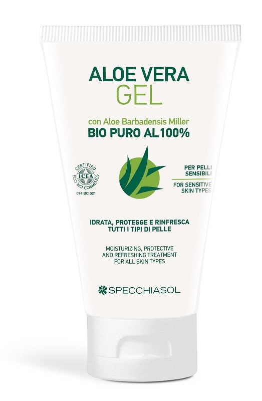 Specchiasol Aloe Vera - Gel Bio Puro al 100% Idratante e Rinfrescante, 150ml - Immagine 9