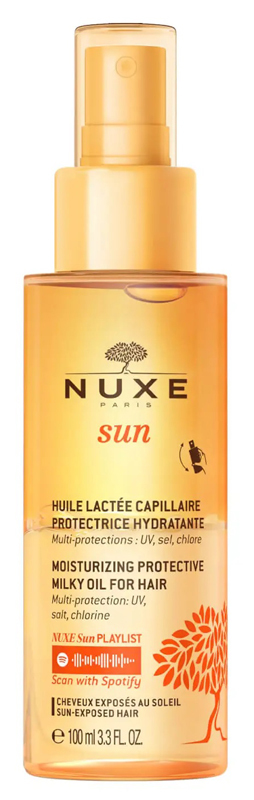 NUXE Protezione Solare Capelli Olio Latte Idratante Sun 100 ml - Immagine 7