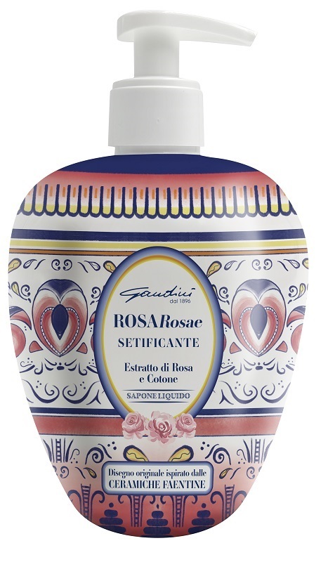 Gandini Sapone Liquido Faenza Rosa 500 Ml Liquido Bambino - Immagine 3