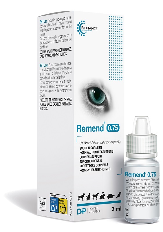 DOMES PHARMA Remend 0,75 -Soluzione Oftalmica con Acido Ialuronico 0,75% 3 ml - Immagine 4